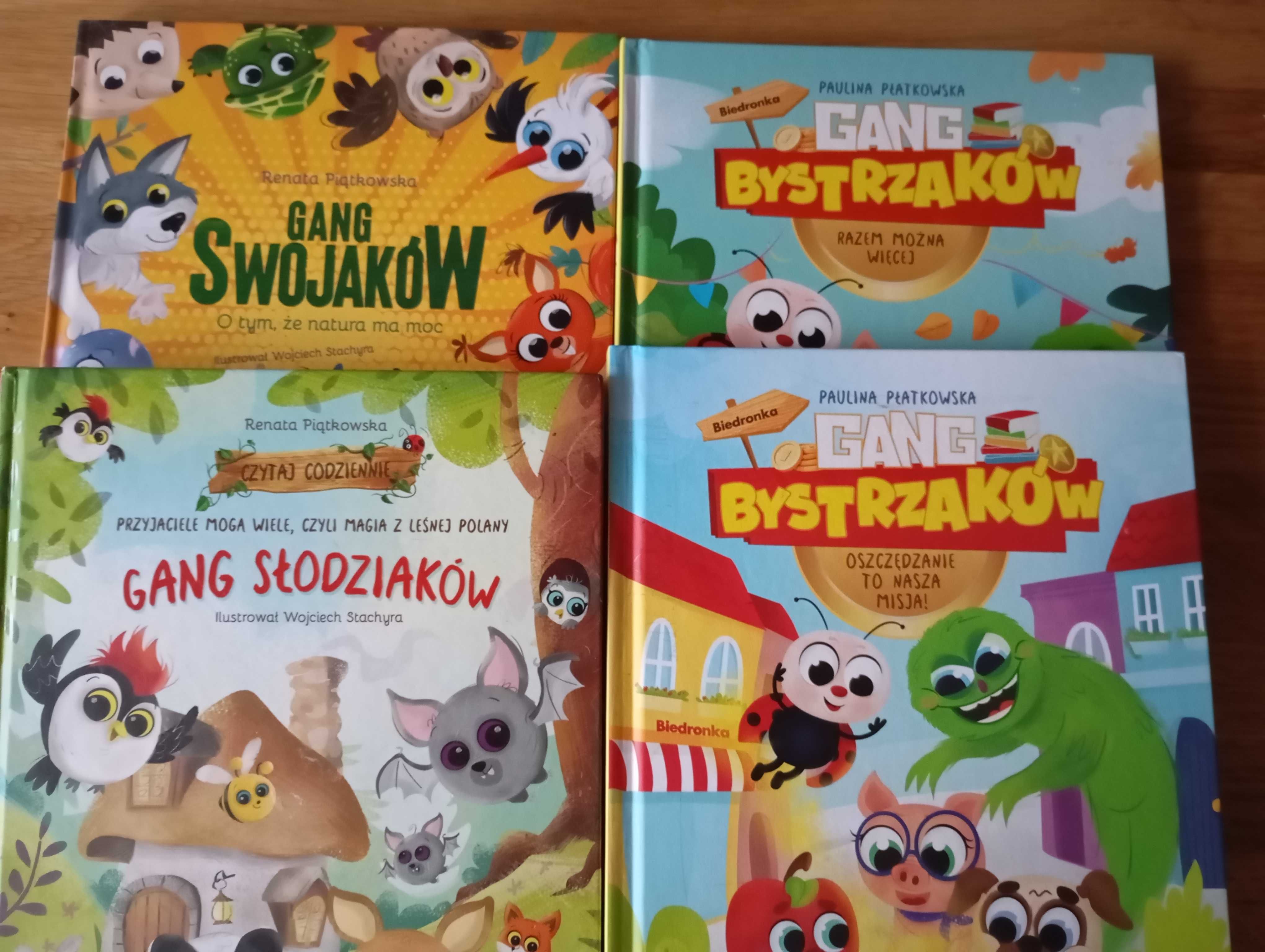 Gang Słodziaków, Gang Bystrzaków 2 części, Gang Swojaków