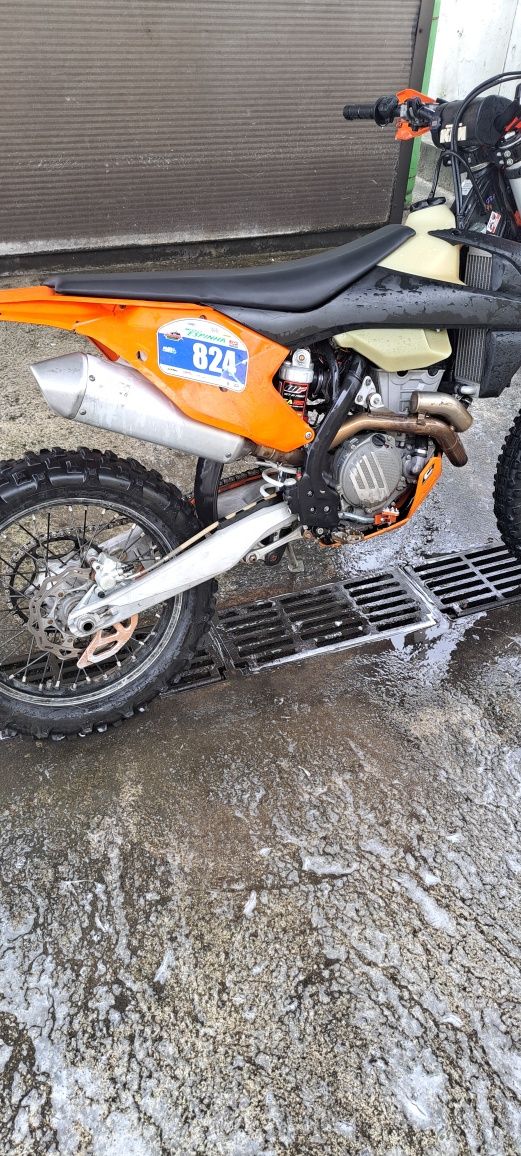 Ktm xc350f 2018 matrícula
