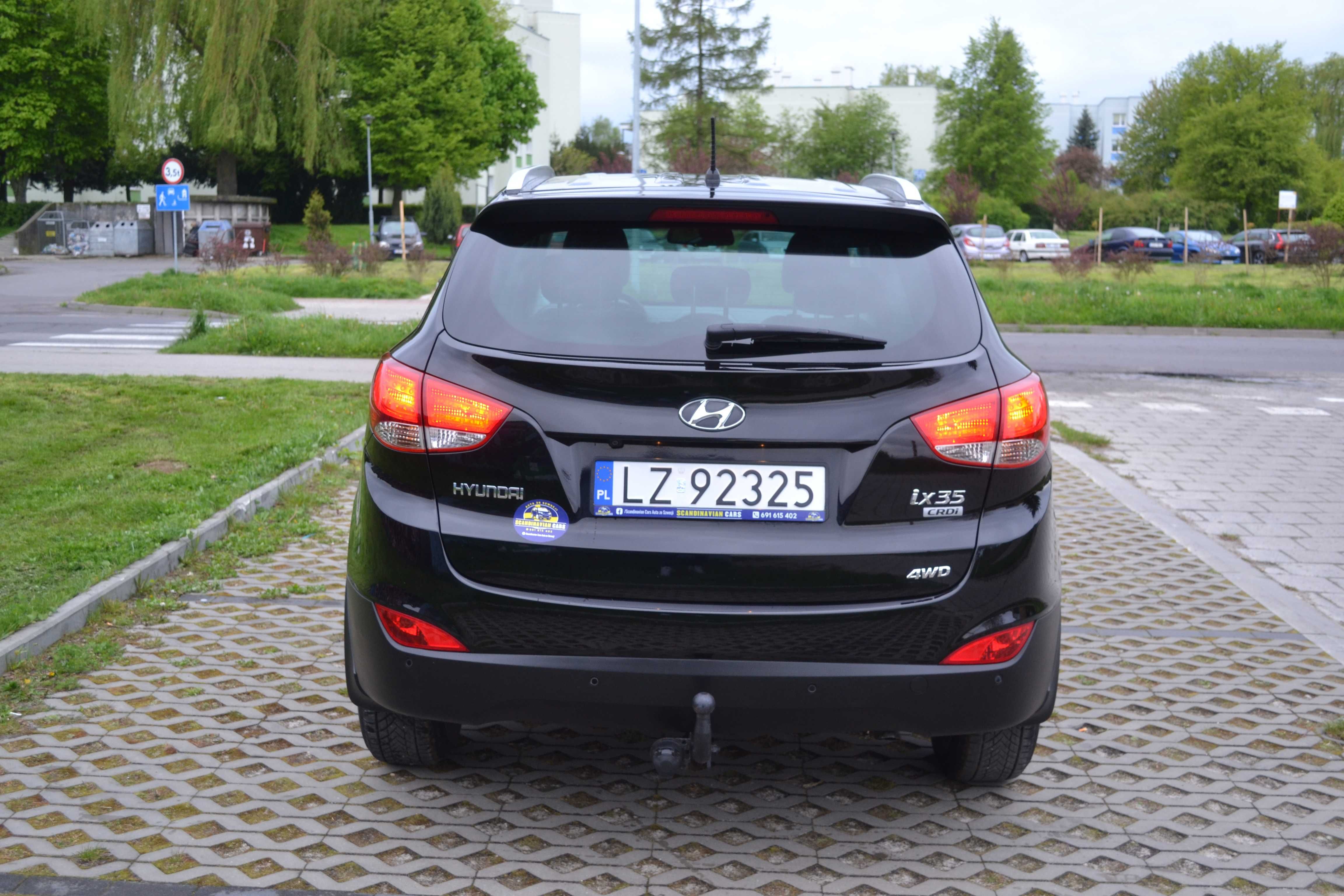 Hyundai ix35 2013 r. 2,0CRDi 136 KM 4x4 nowe opony 183 tkm NOWY DWUMAS