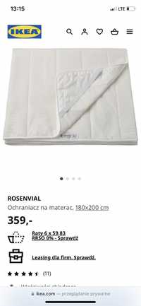 Ikea Rosenvial 180x200 mata chłodząca nowa