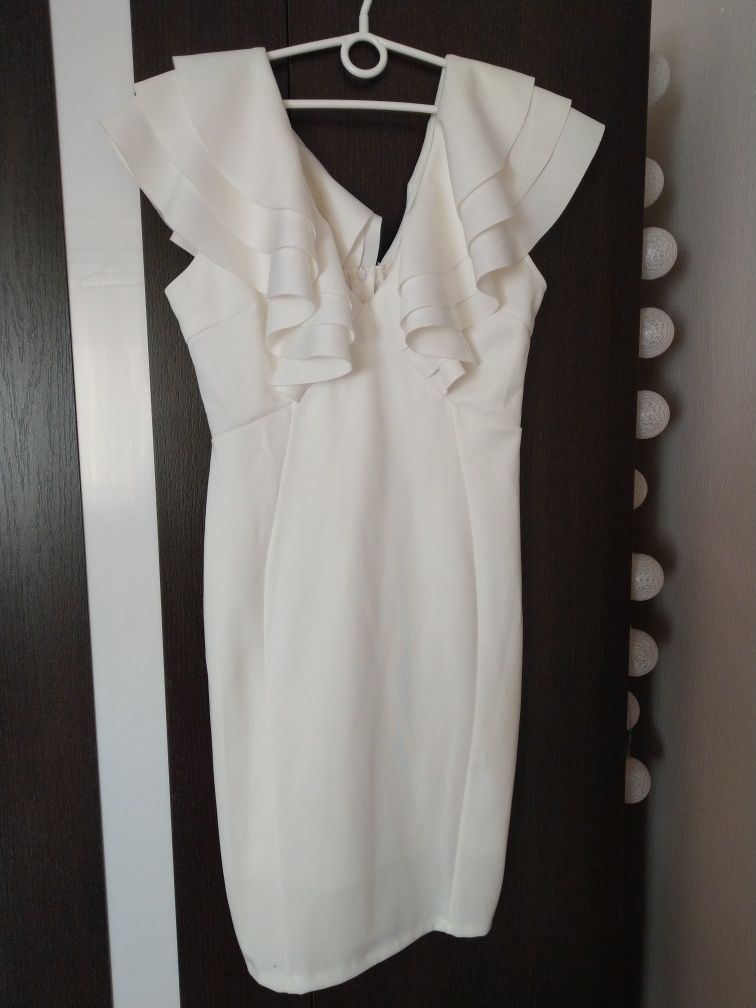 Biała sukienka M