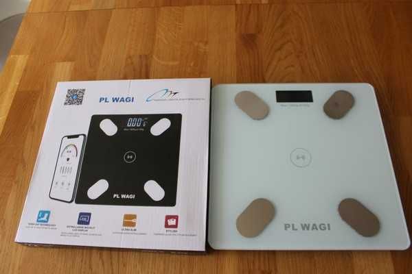 waga łazienkowa  ANALITYCZNA SLIM 180KG SMART+ 25w1 + bmi nowa sprawna