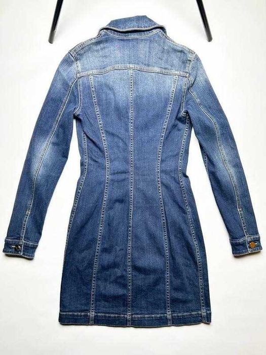 Жіноча джинсова сукня Elisabetta Franchi коротка спідниця розмір 40