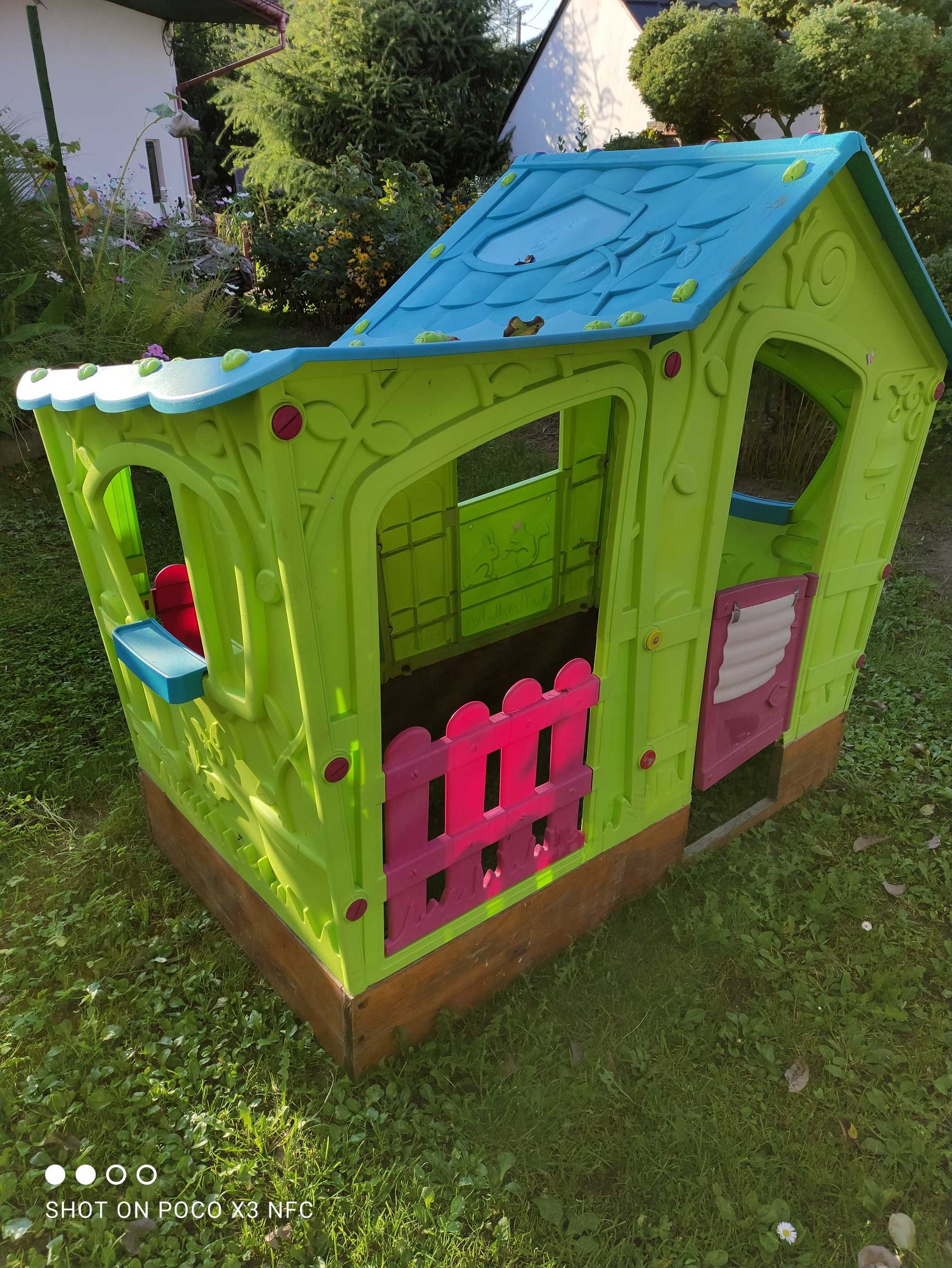 Domek dla dzieci  dł.150 szer.90 wys.140.