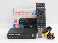 Т2 тюнер World Vision T644D2 FM IPTV. Т2 приставка, ресивер тв
