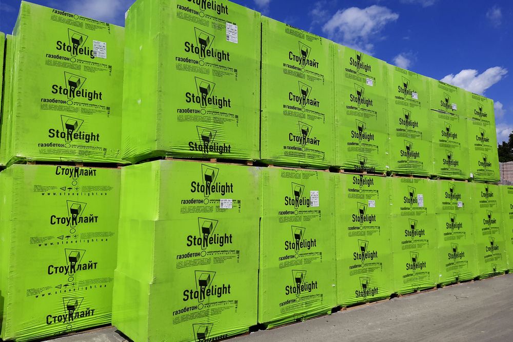 ГАЗОБЛОК ! АКЦІЯ ! Стоунлайт -Бровари  ціна 3400м3