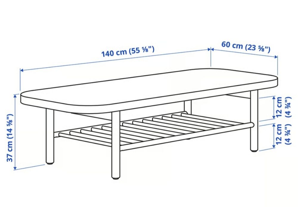 Stolik kawowy Listerby Ikea