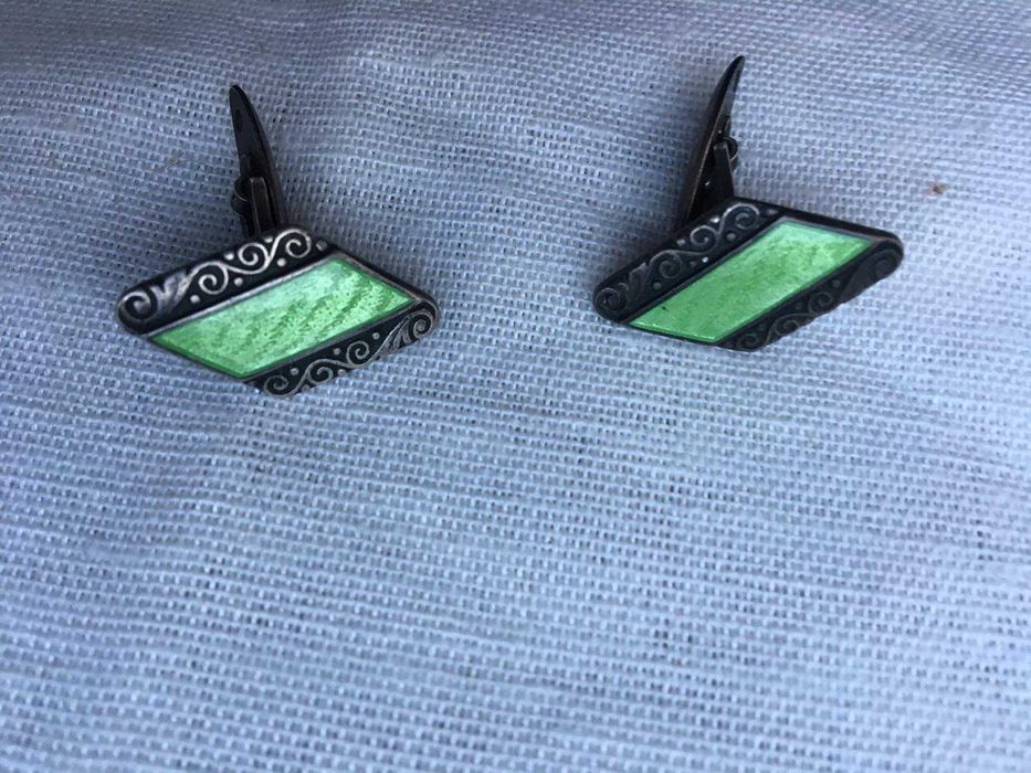 Запонки срібнІ вінтажні