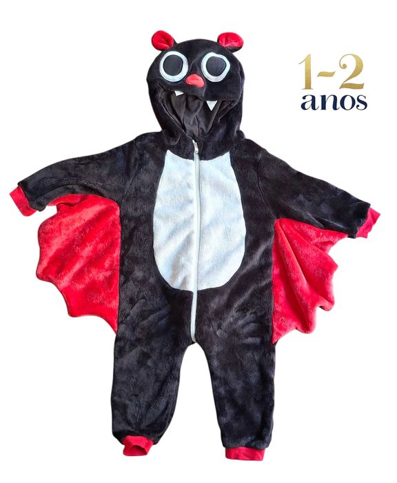 Disfarce Morcego 1-2 anos