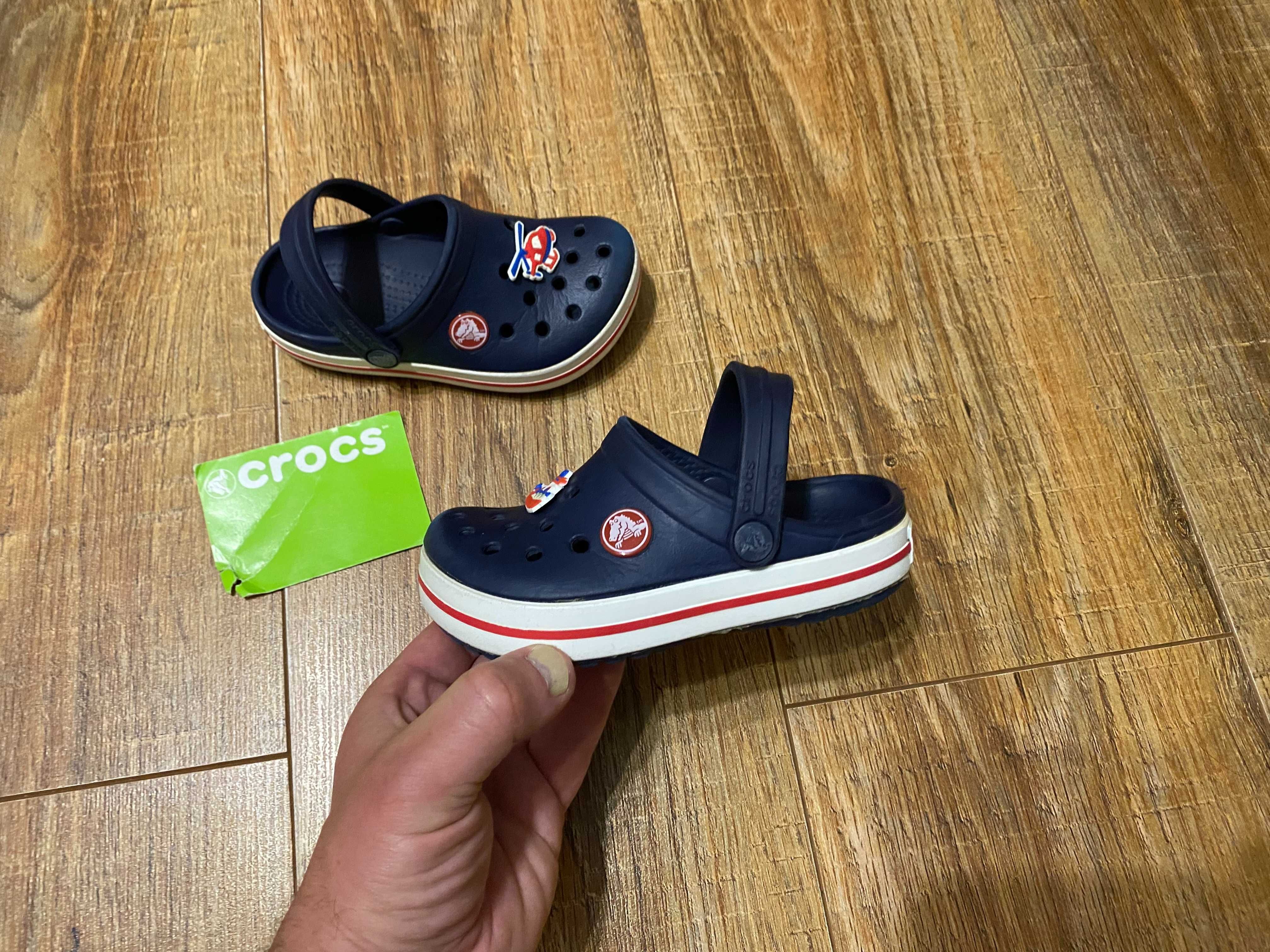 Crocs шлепки босоножки сандали детские сабо Кроксы р.24 С-8
