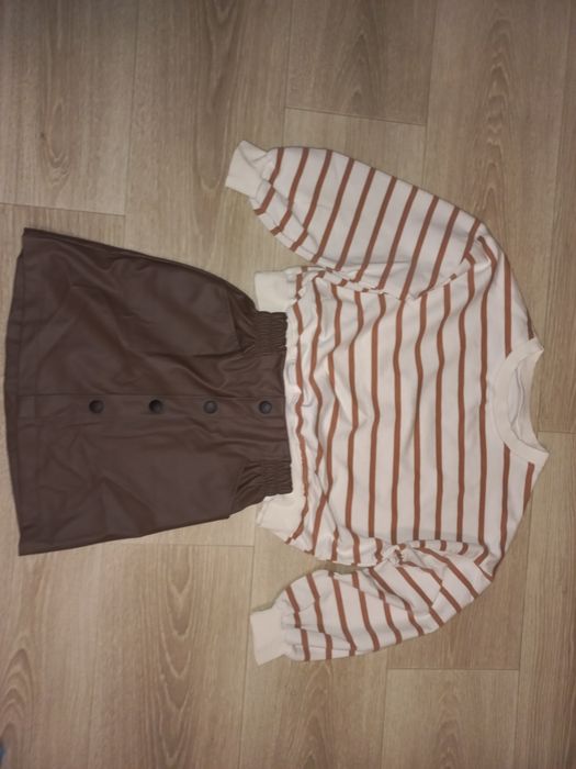 Світшот кофта реглан юбка спідниця шкіряна