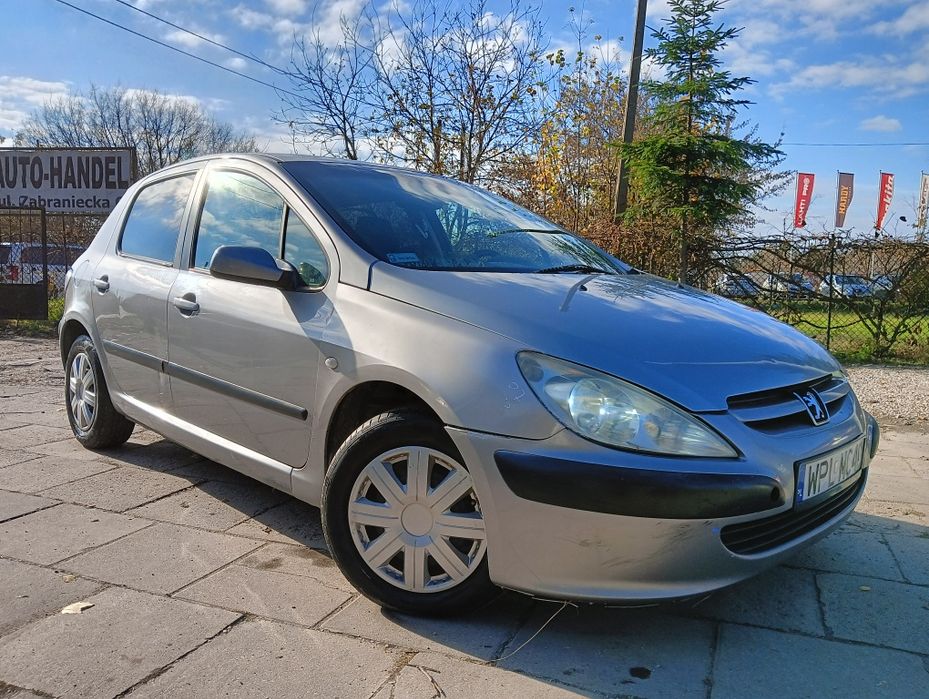 Peugeot 307 2,0 HDi 04r 90KM bdb stan pancerny ładny długie opłaty