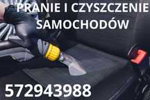 Czyszczenie samochodu Detailing wnetrza profesjonalnr pranie tapicerki