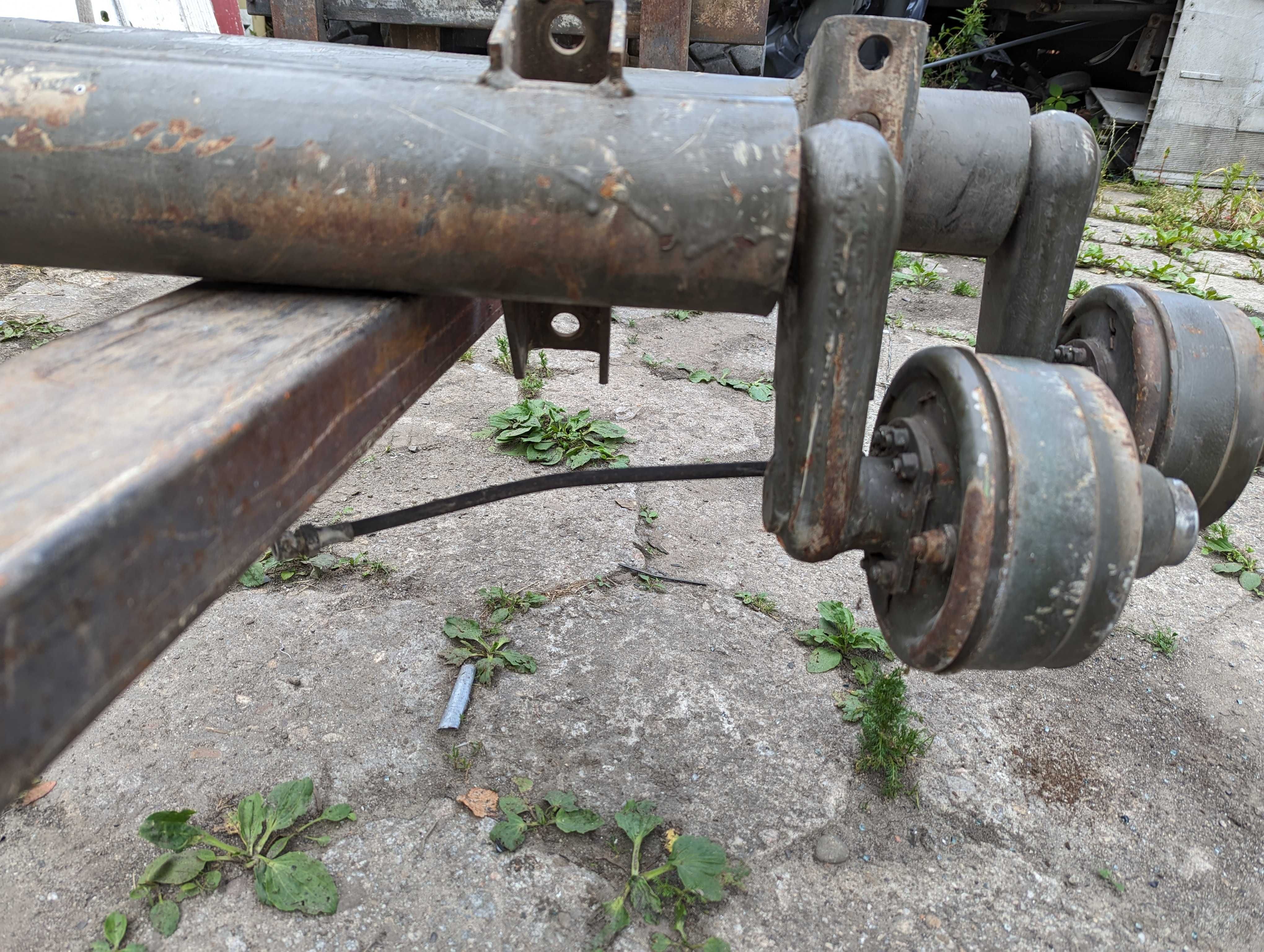 MKE Maschinenbau Niemieckie osie do przyczepy