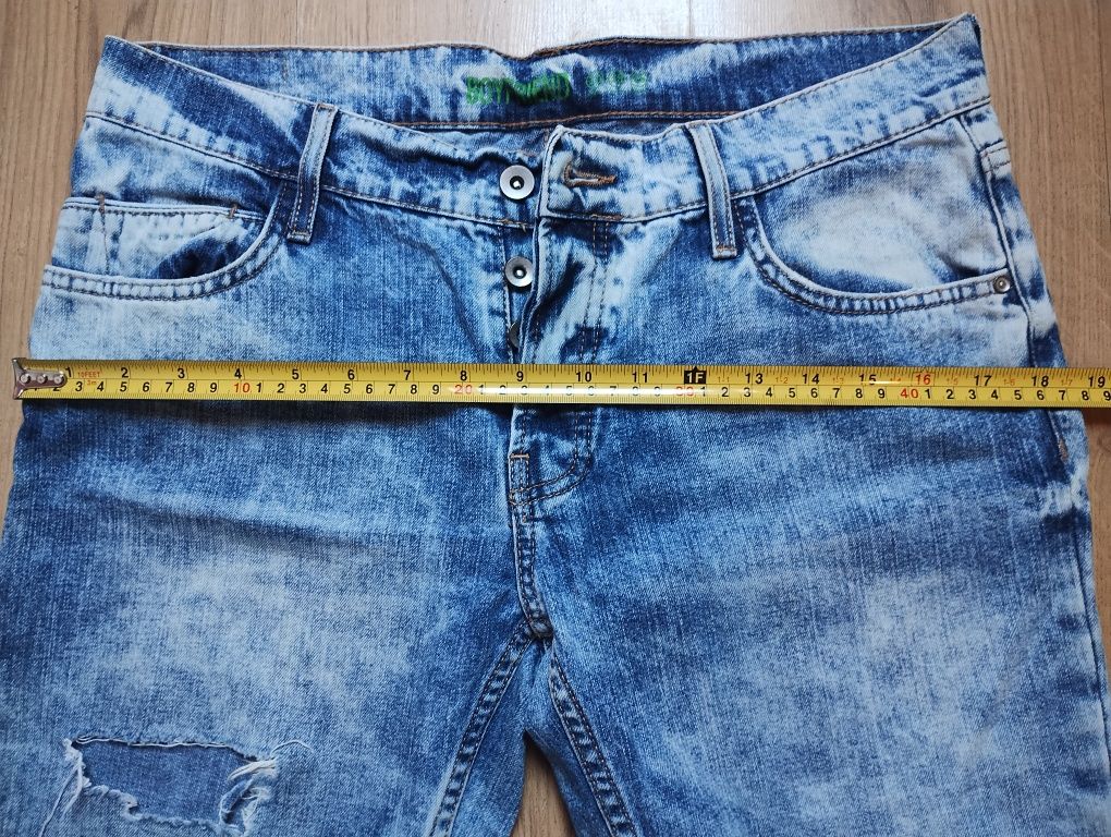 Spodnie boyfriend jeansy