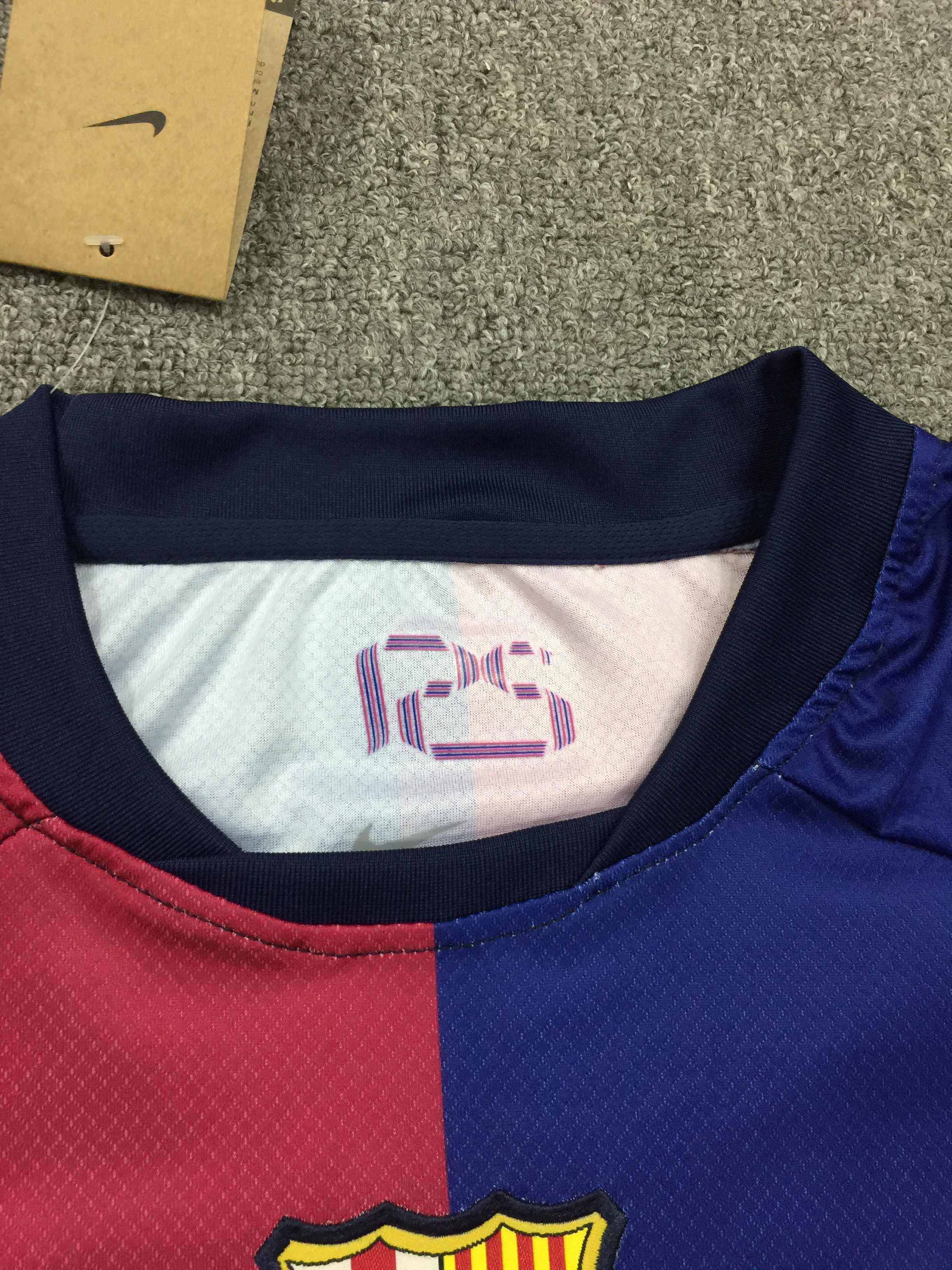 Oryginalny Koszulka Nike FC Barcelona domowa 24/25 Lewandowski R.L