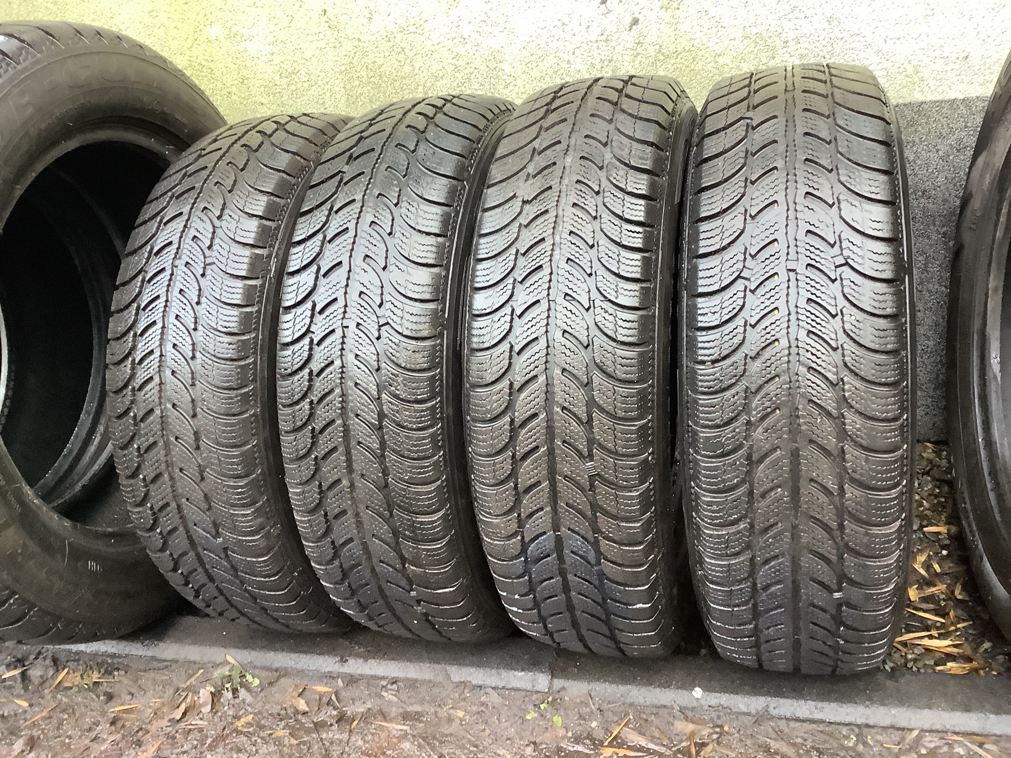 DĘBICA 155/70r13 4szt opony zima zimowe 4.8mm 2017r