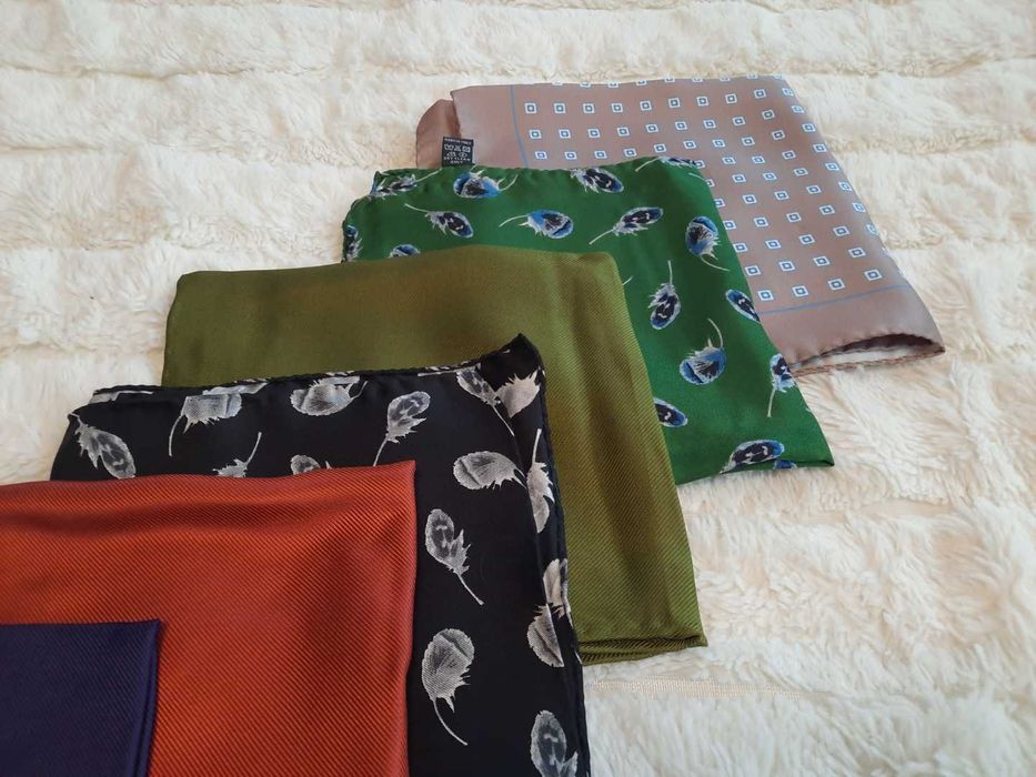 Poszetka do marynarki Jedwabna - WYPRZEDAŻ