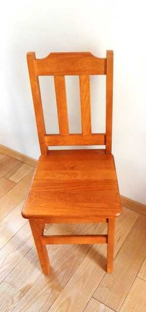 NOWE Mocne solidne krzesła drewniane sosnowe transport lub wysyłka