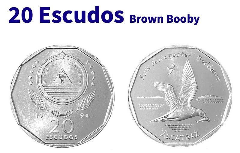 Moedas comemorativas Escudo - Cabo verde