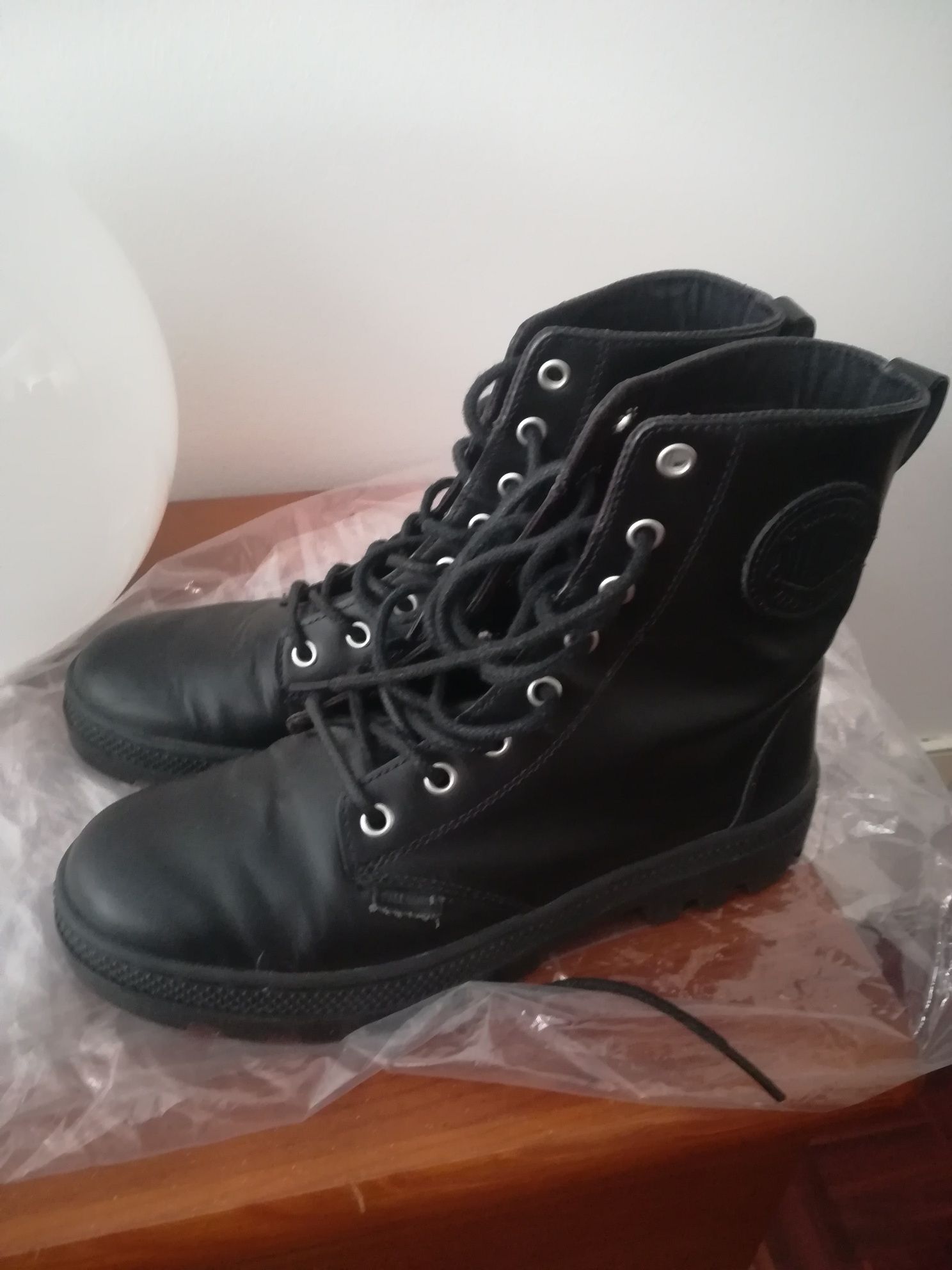 Botas Palladium pretas