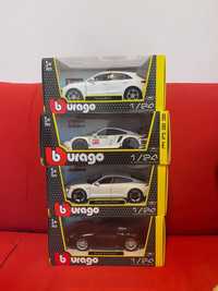 Porsche taycan, macan, 911, модели машинки 1:24 bburago