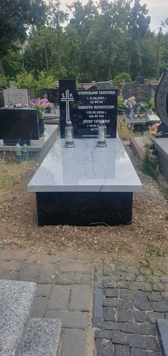 Nagrobki w dobrej cenie, montaż w całej Polsce 3050zł.