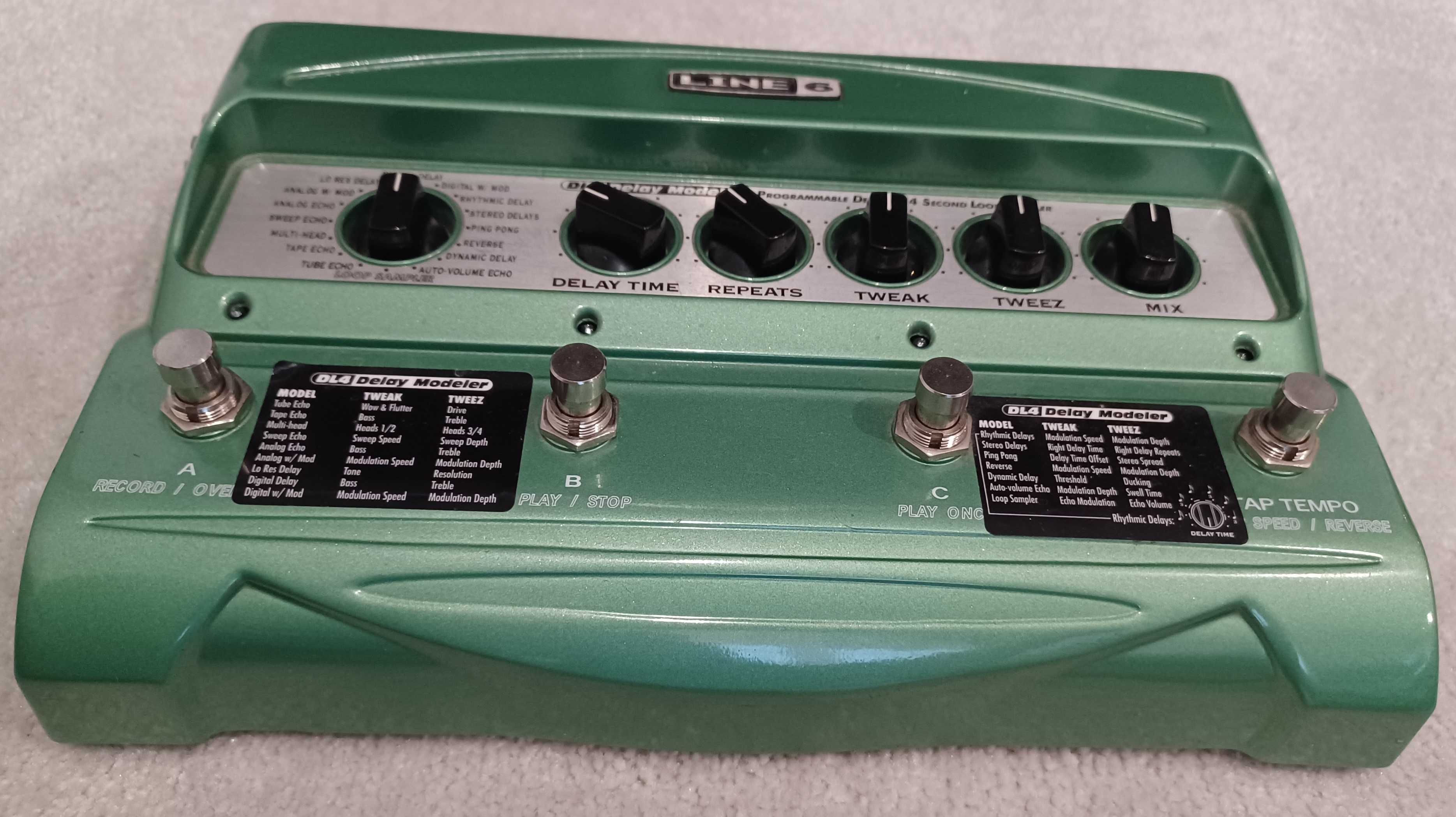 Line 6 DL4 Modelador de delay digital e Looper