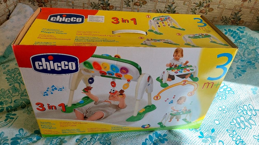 розвиваючий ігровий центр 3 в 1 Chicco Deluxe