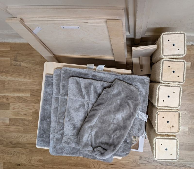 Natural Paradise Drapak Sufitowy dla Kota Orchid Vanda do275cm WYSOKIu