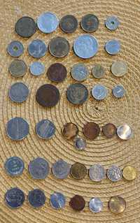 Monety Francja, Holandia, Chorwacja,  Słowacja
