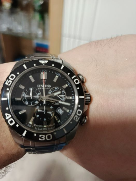 Zegarek Festina ceramic swiss made kwarcowy