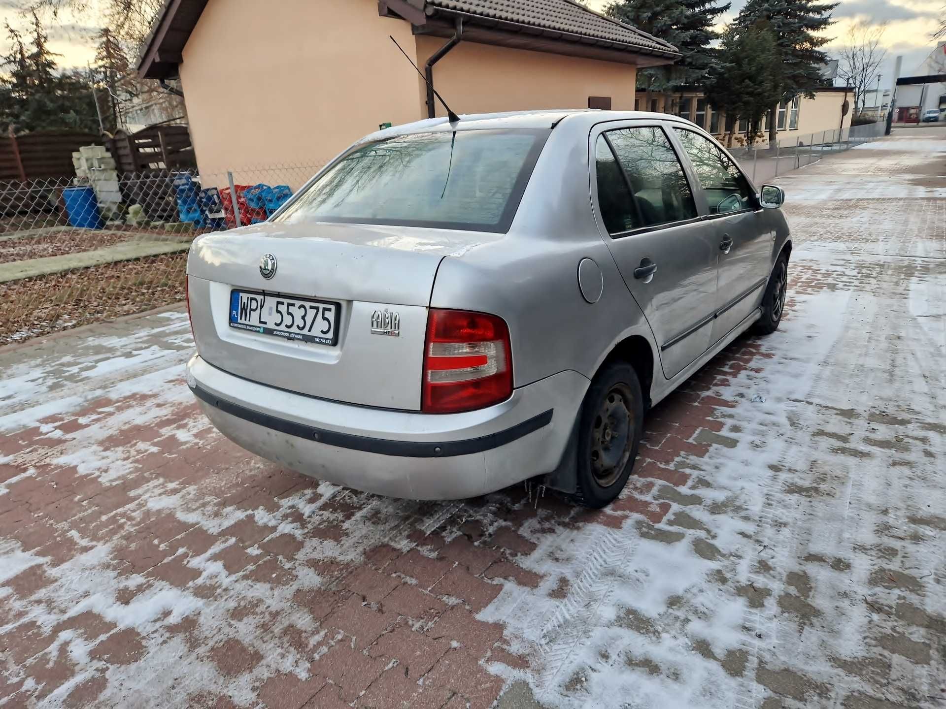 Skoda Fabia I Do poprawek blacharsko- lakierniczych