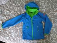 Cienka kurtka/kamizelka softshell Trollkids Rondane ZIP off, odpinane