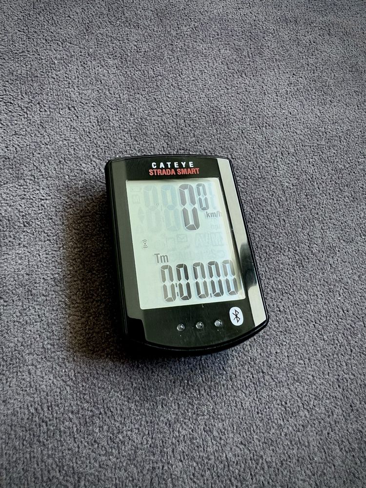 Licznik rowerowy CATEYE Strada Smart CC-RD500B + Kadencja + Pulsometr
