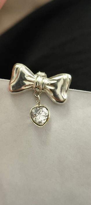 Brincos laço em prata