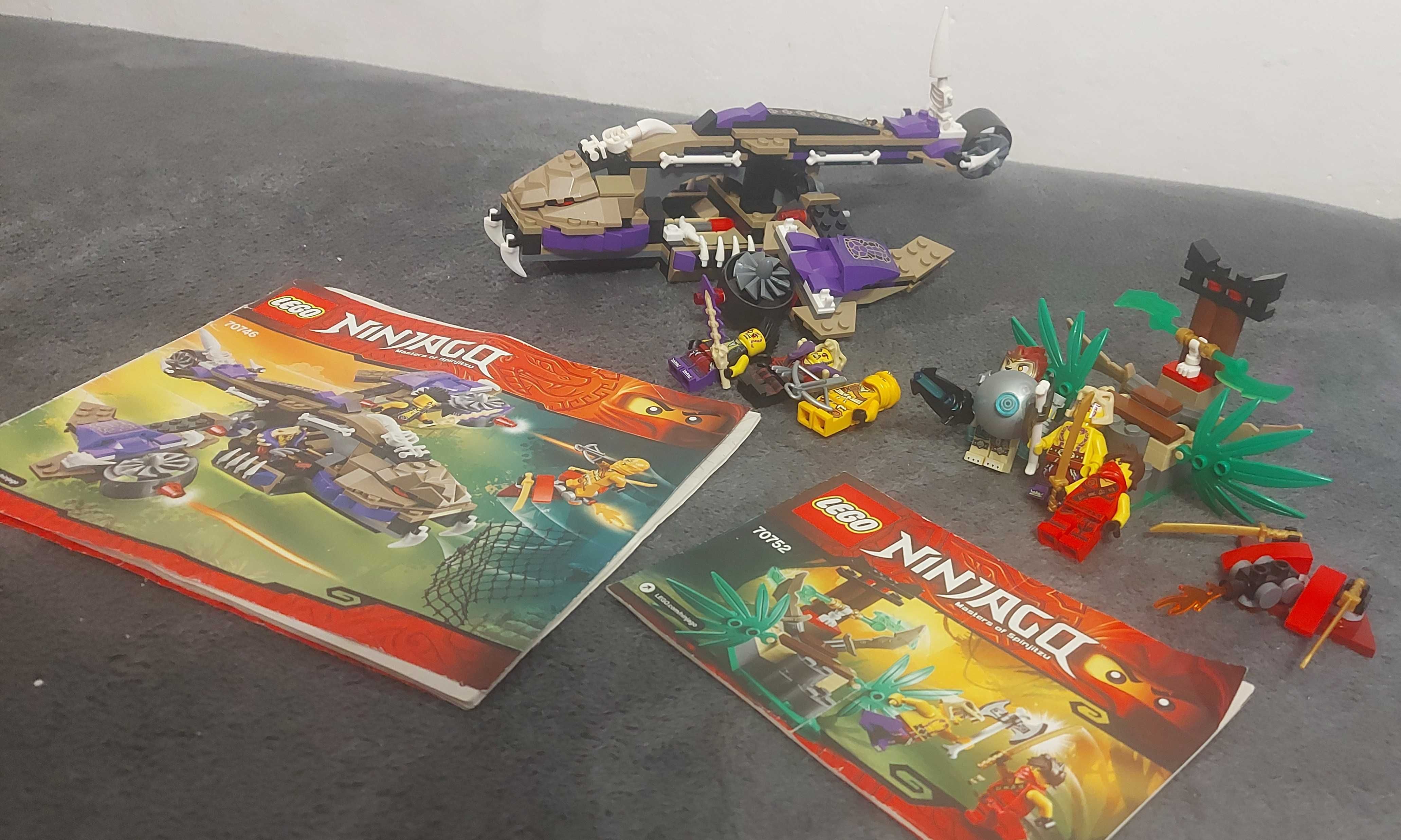 Zestaw lego Ninjago 70746 i 70752