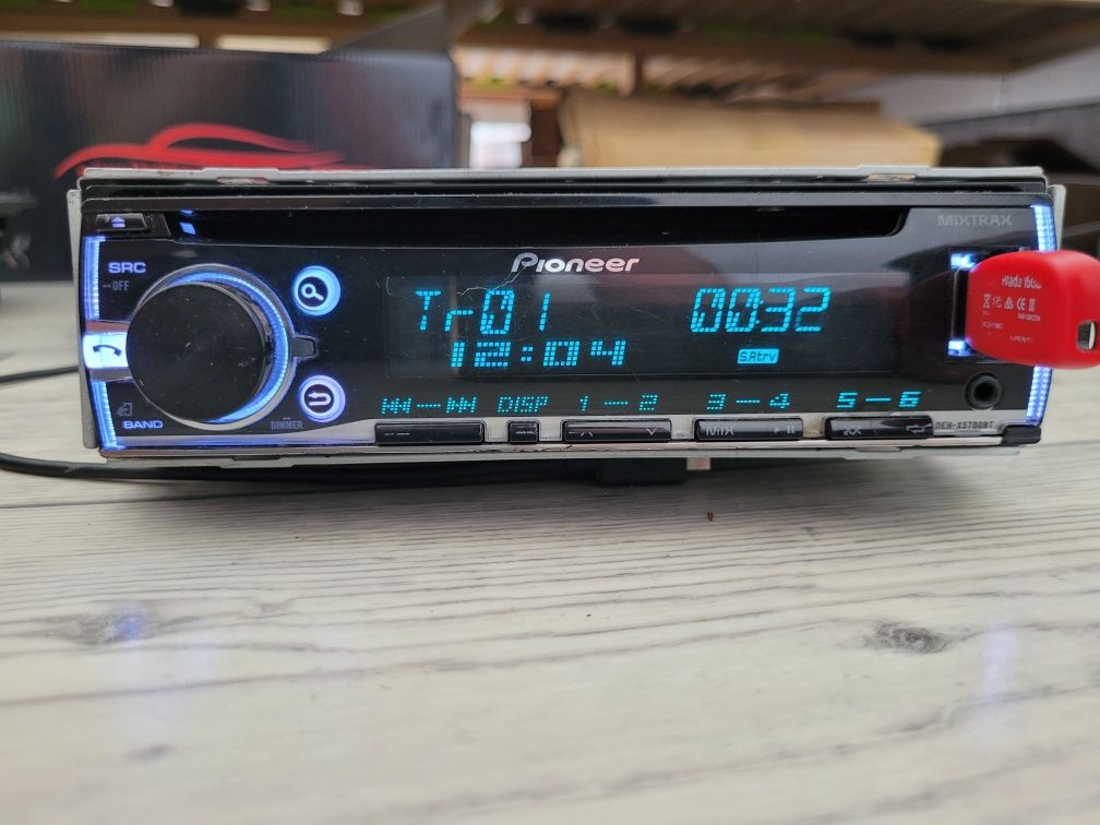 Radio samochodowe Pioneer 4x50W MIXTRAX BLUETOOTH,CD,USB/IPOD/IPHONE,D