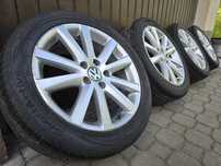 Felgi z oponami 235/45R17 VW Passat 5x112 CC Golf Jetta Touran Caddy