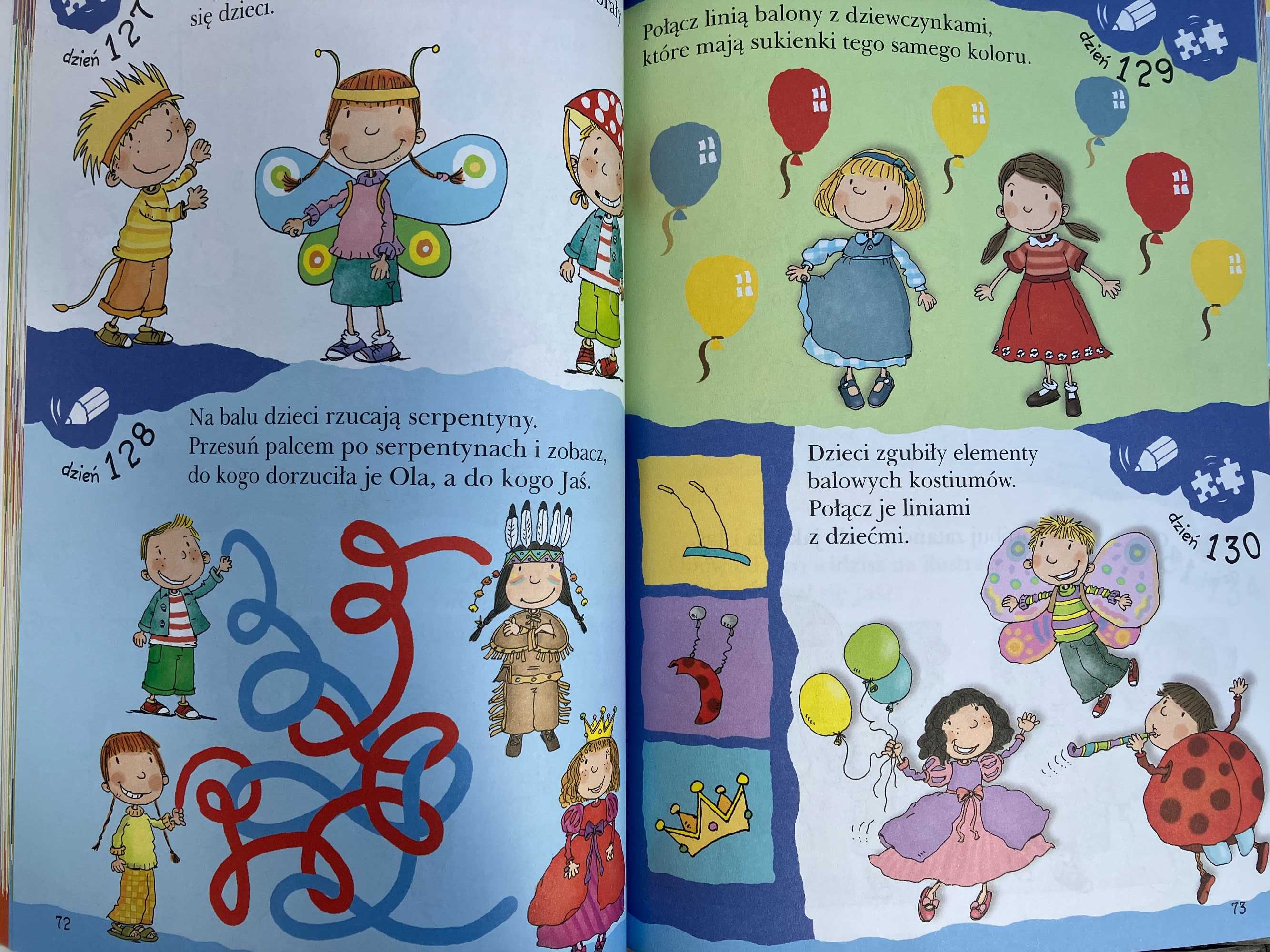 365 dni dziecka Zabawy i zadania dla przedszkolaków Dawczak i Spychał