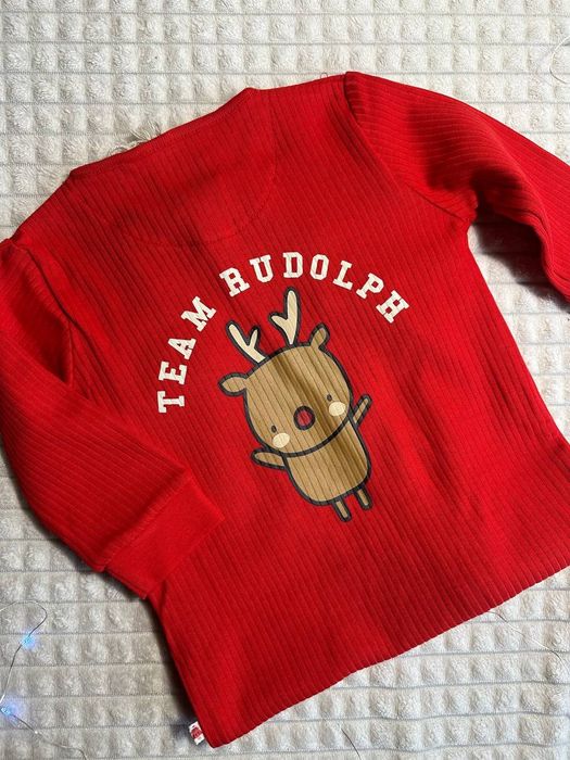 новорічний ромпер , піжама, чоловічок, піддів next 74 і 80 р