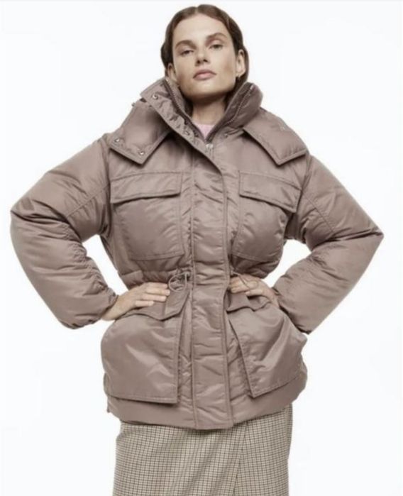 Пуховік оверсайз H&M велика М-L