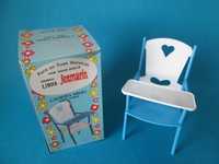 Cadeira para boneco Jesmarin ou outro da Jesmar Anos 80 Novo