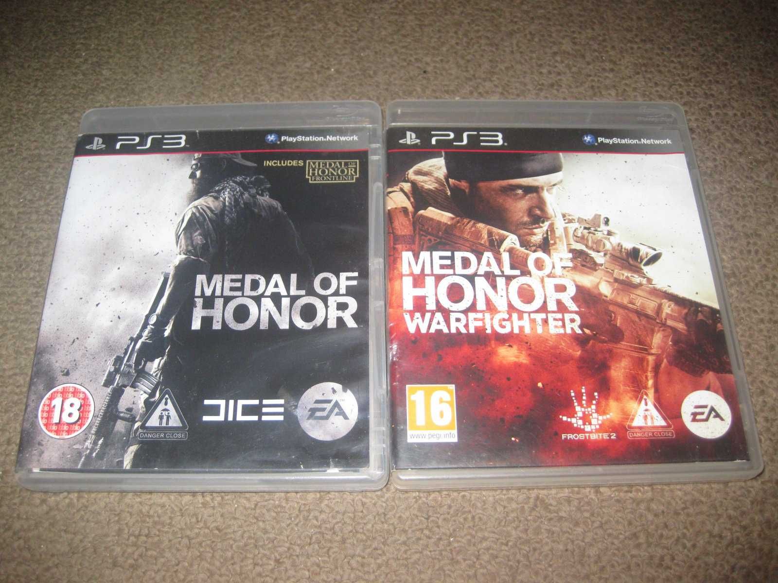 2 Jogos da Saga "Medal Of Honor" para PS3/Completos!