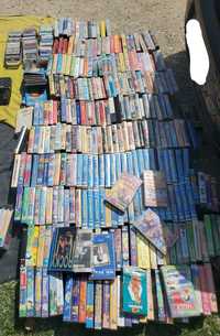 Lote mais de 400 cassetes VHS