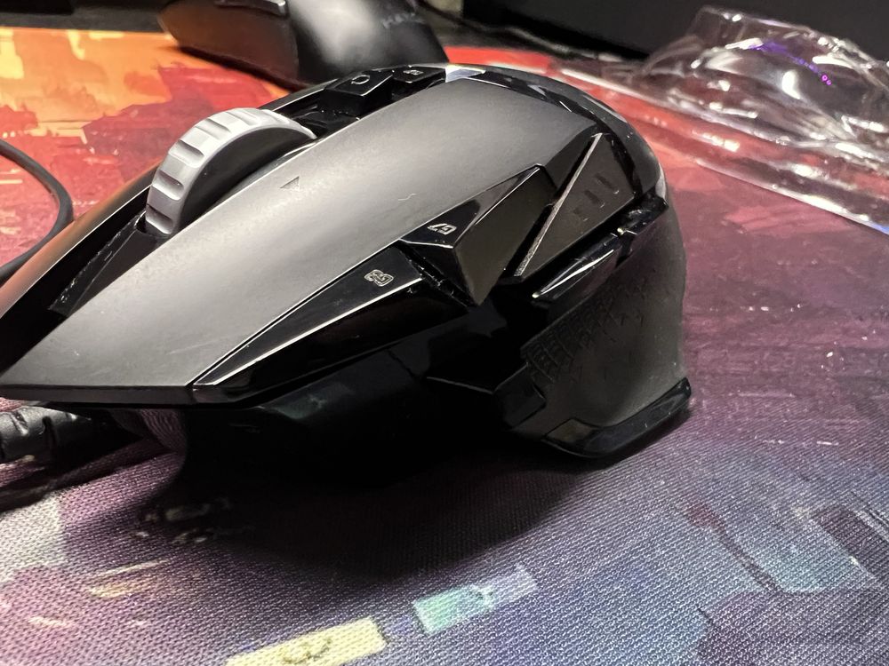 Миша Logitech G502 Gaming Mouse HERO High Performance Black