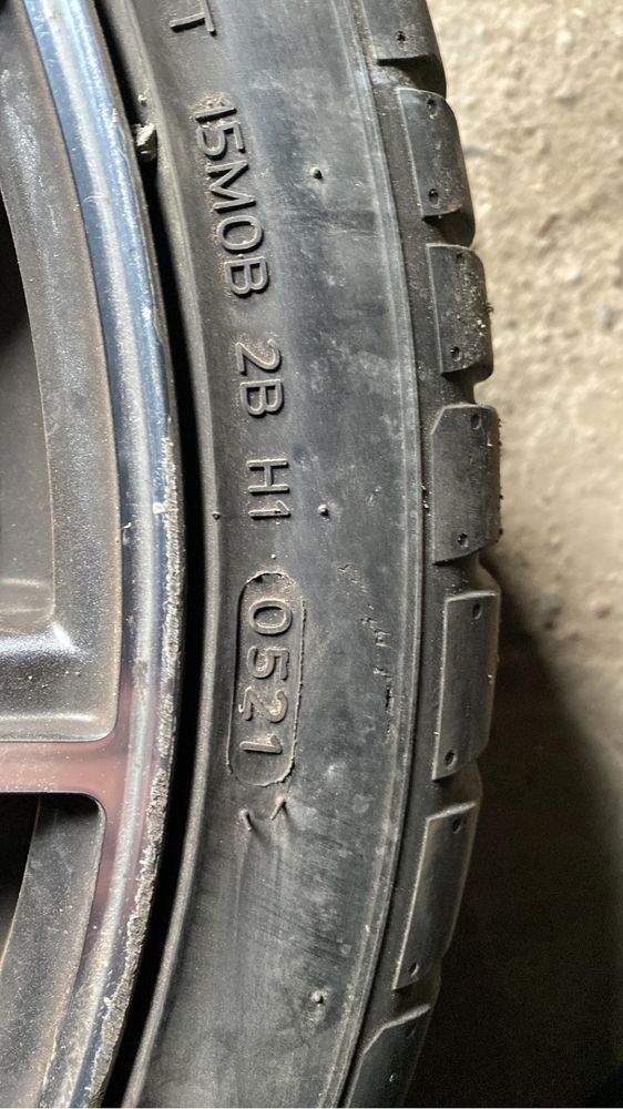 Felgi 20 cali AEZ 5x112 z oponami hankook stan bdb