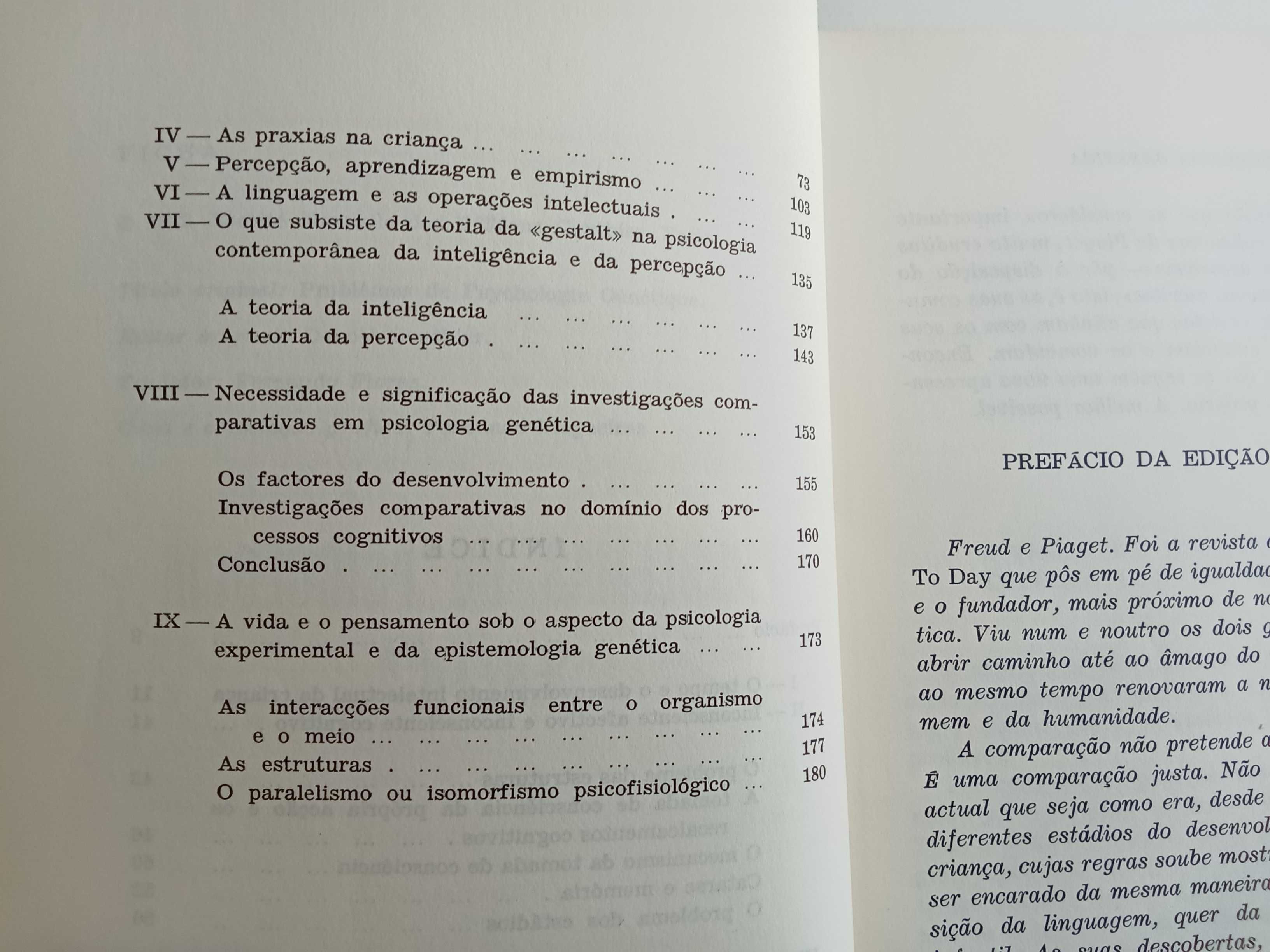 Jean Piaget - Problemas de psicologia genética