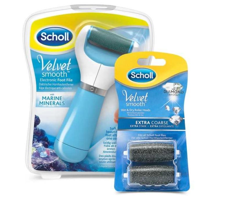 Scholl velvet smooth elektroniczny pilnik do stóp