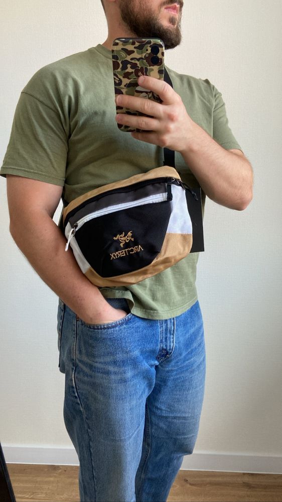 Месенджер сумка arcteryx барсетка +подарунок брелок